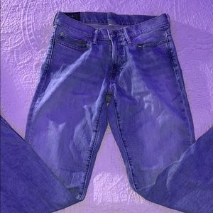 Abercrombie light wash jeans